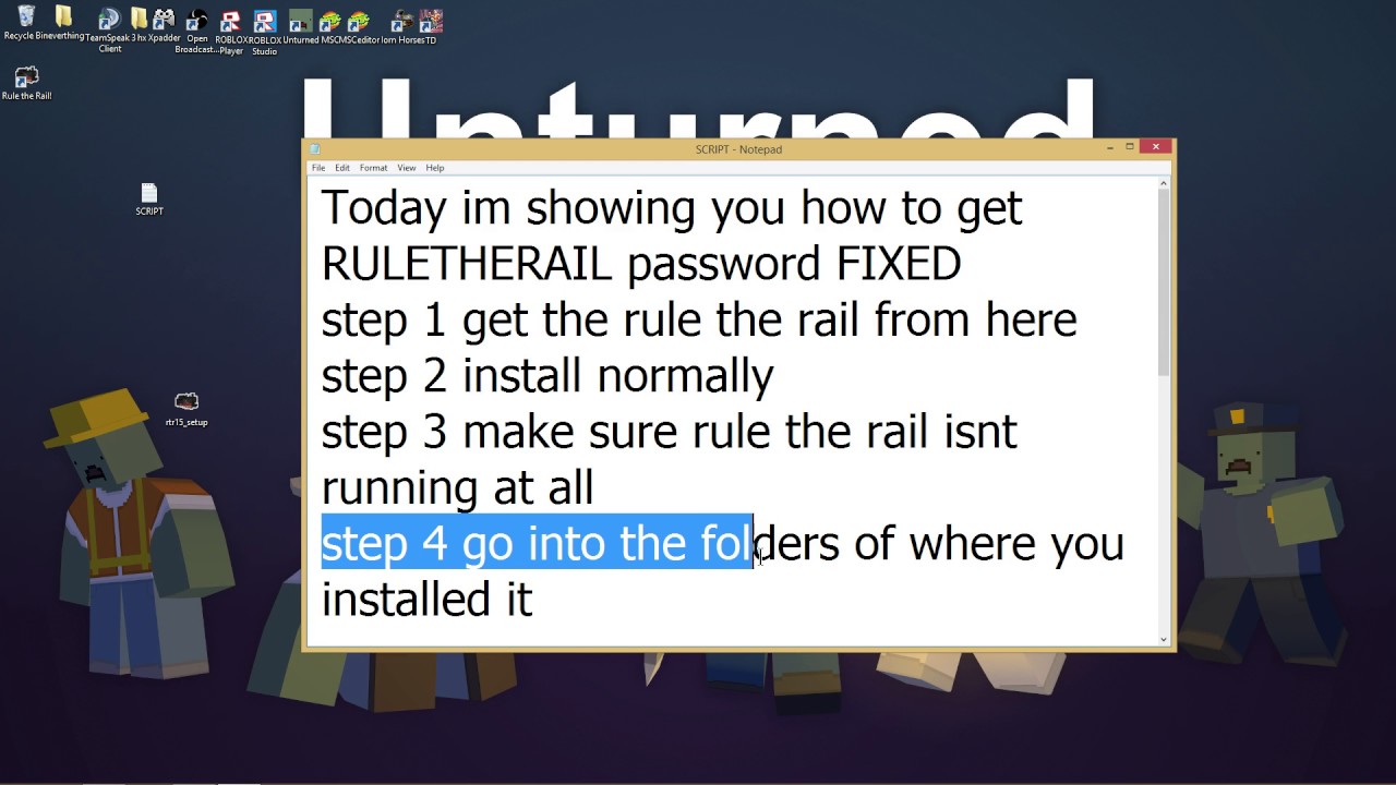 Rule the rail password crack